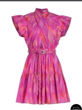 10 Crosby Derek Lam | Finn Ruffle Wrap Dress